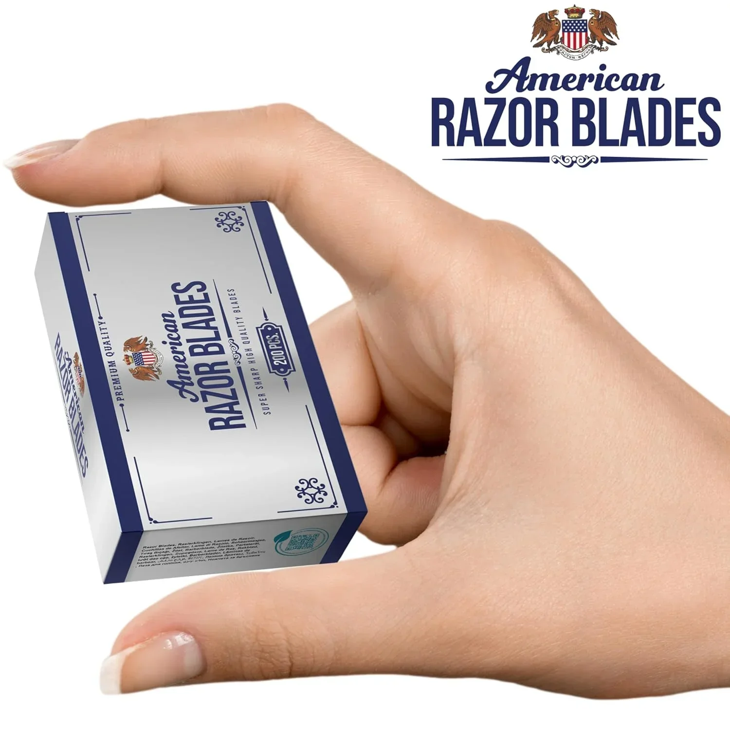 American Razor Blades Double Edge Razor Blades - 200 ct - Image 3