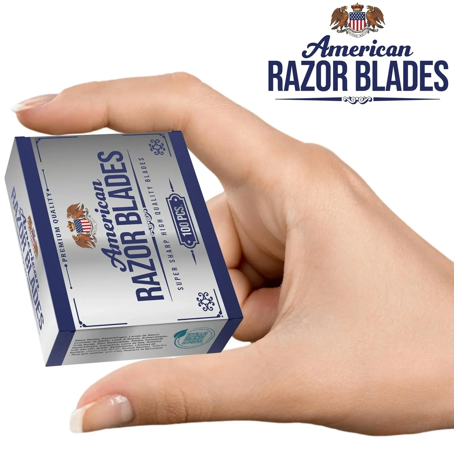 American Razor Blades – Super Sharp Double Edge (100 ct) | The Shave Factory - Image 7