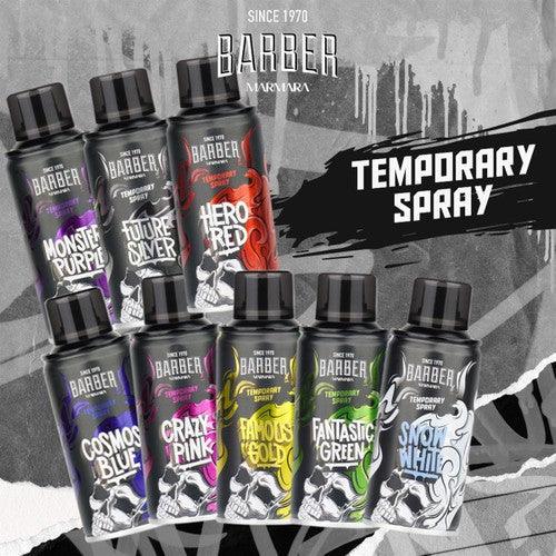 Marmara Barber Hair Color Spray - Fantastic Green 150ml / 5.07 oz - Image 3