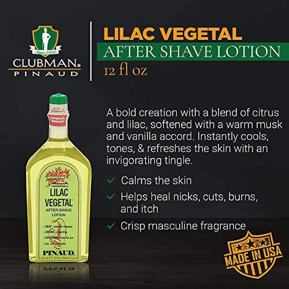 Clubman Pinaud Lilac Vegetal After-Shave Lotion 12.5 Oz - Image 3