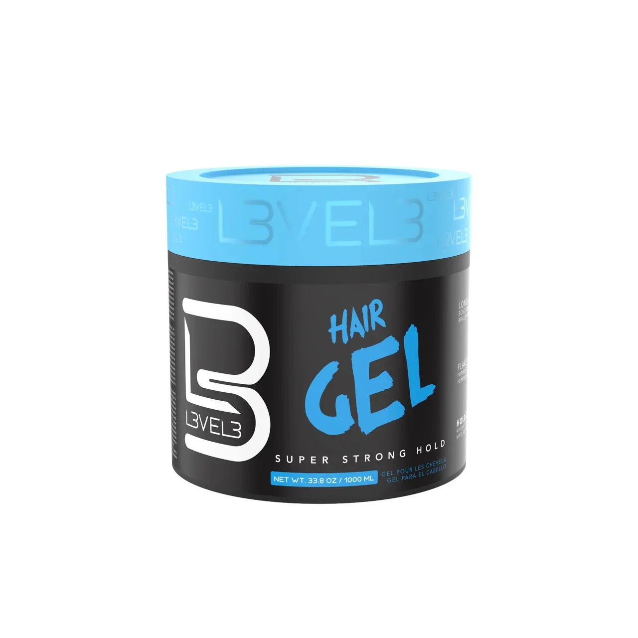 L3VEL3 Hair Styling Gel 33.8 oz - Image 4