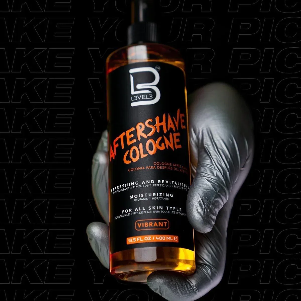 L3VEL3 After Shave Cologne Vibrant 13.5 oz - Multipack - Image 4