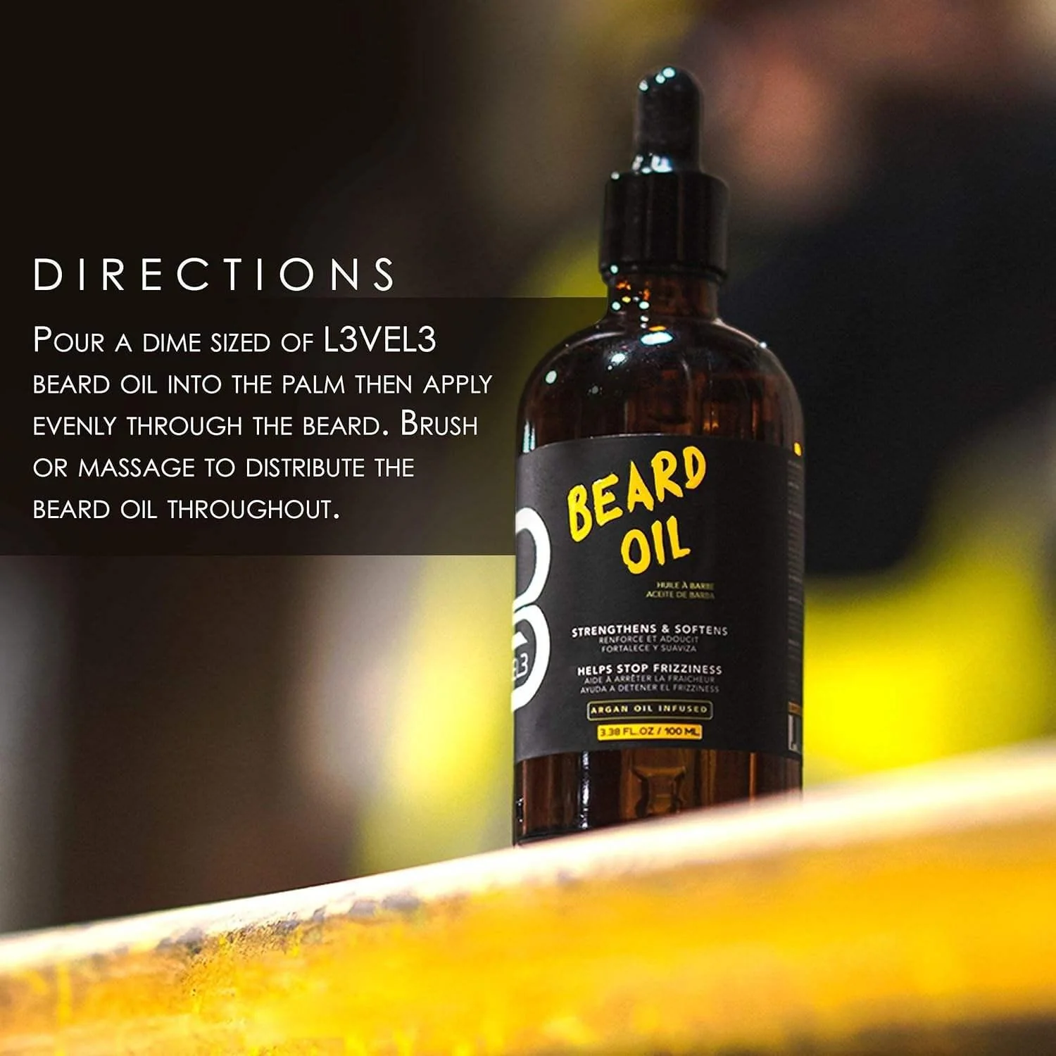 L3VEL3 Beard Oil - Image 4