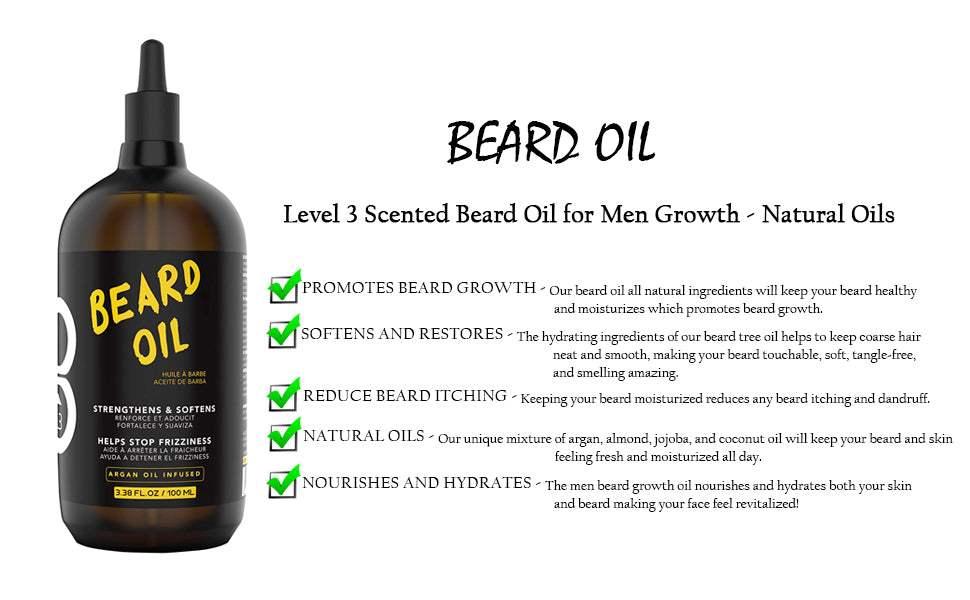 L3VEL3 Beard Oil - Image 5
