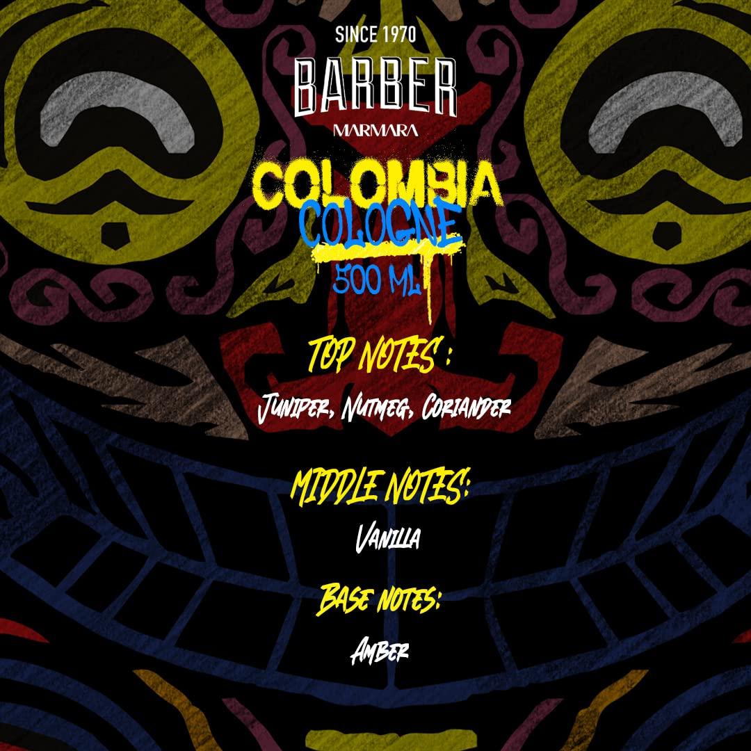 Marmara Barber Aftershave Cologne Colombia 16.9 oz Multipack - Image 3