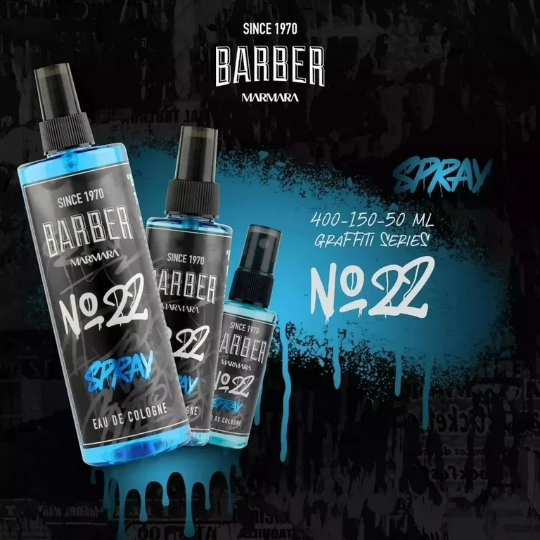 Marmara Barber Aftershave Cologne Graffiti No.22, 13.5 oz - Multipack - Image 3