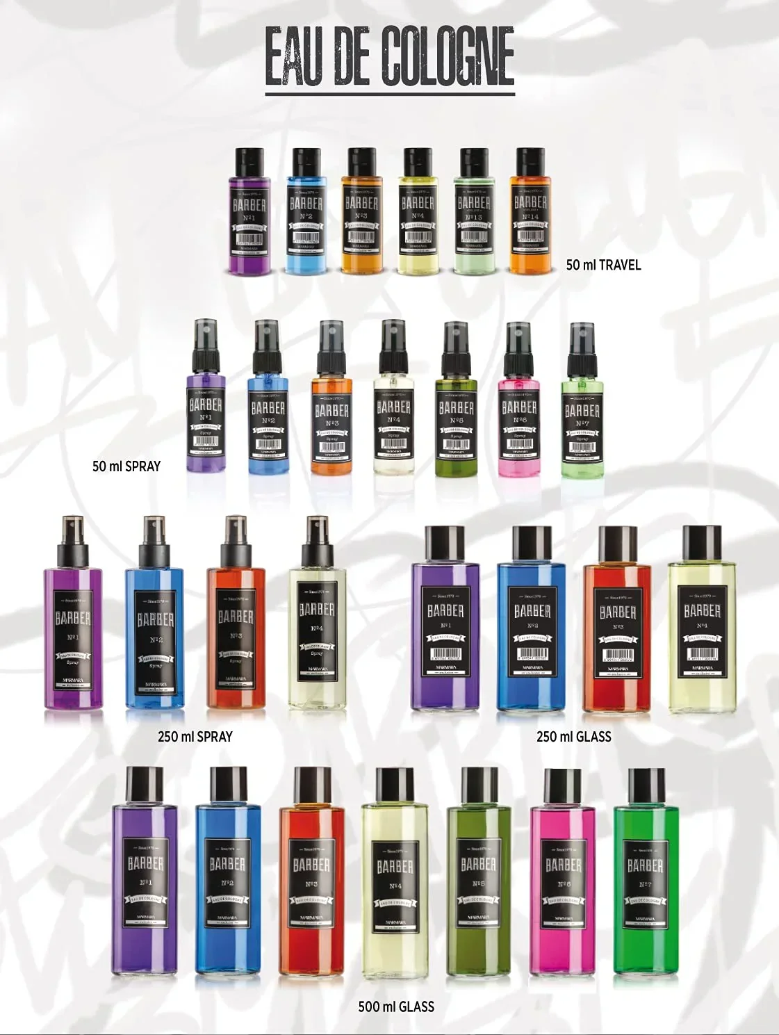 Marmara Barber Aftershave Cologne Graffiti No.25 13.5 oz - Multipack - Image 4