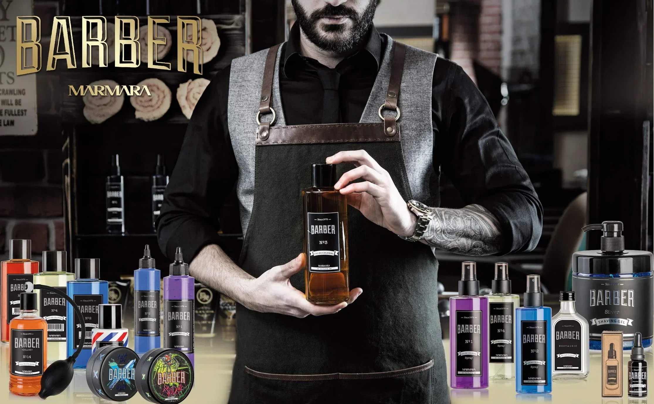 Marmara Barber Aftershave Cologne No.1 16.9 oz - Multipack - Image 6