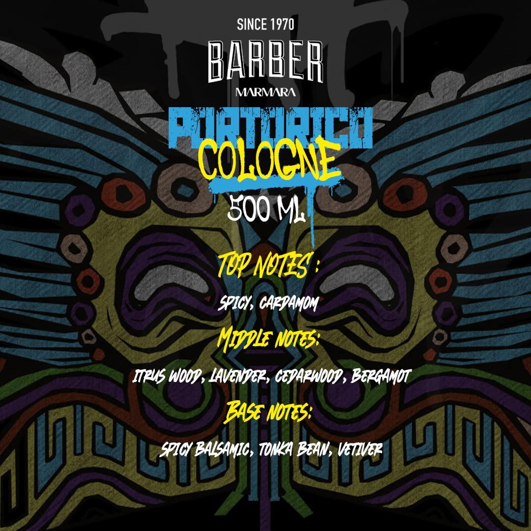 Marmara Barber Aftershave Cologne Puerto Rico 16.9 oz Multipack - Image 4