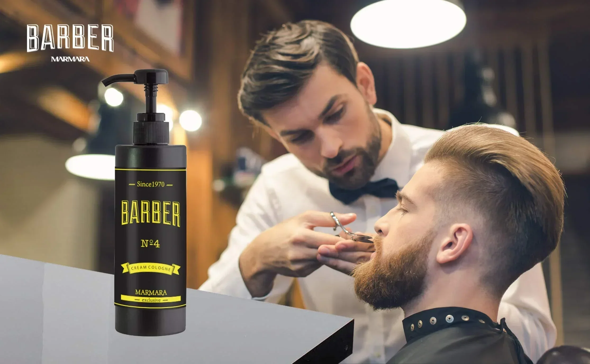 Marmara Barber Cream Cologne No.4 - 13.5 oz Multipack - Image 4