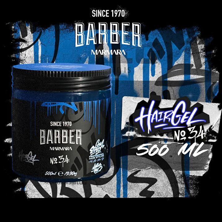 Marmara Barber Hair Gel No.34 - 8.45 oz - Image 4