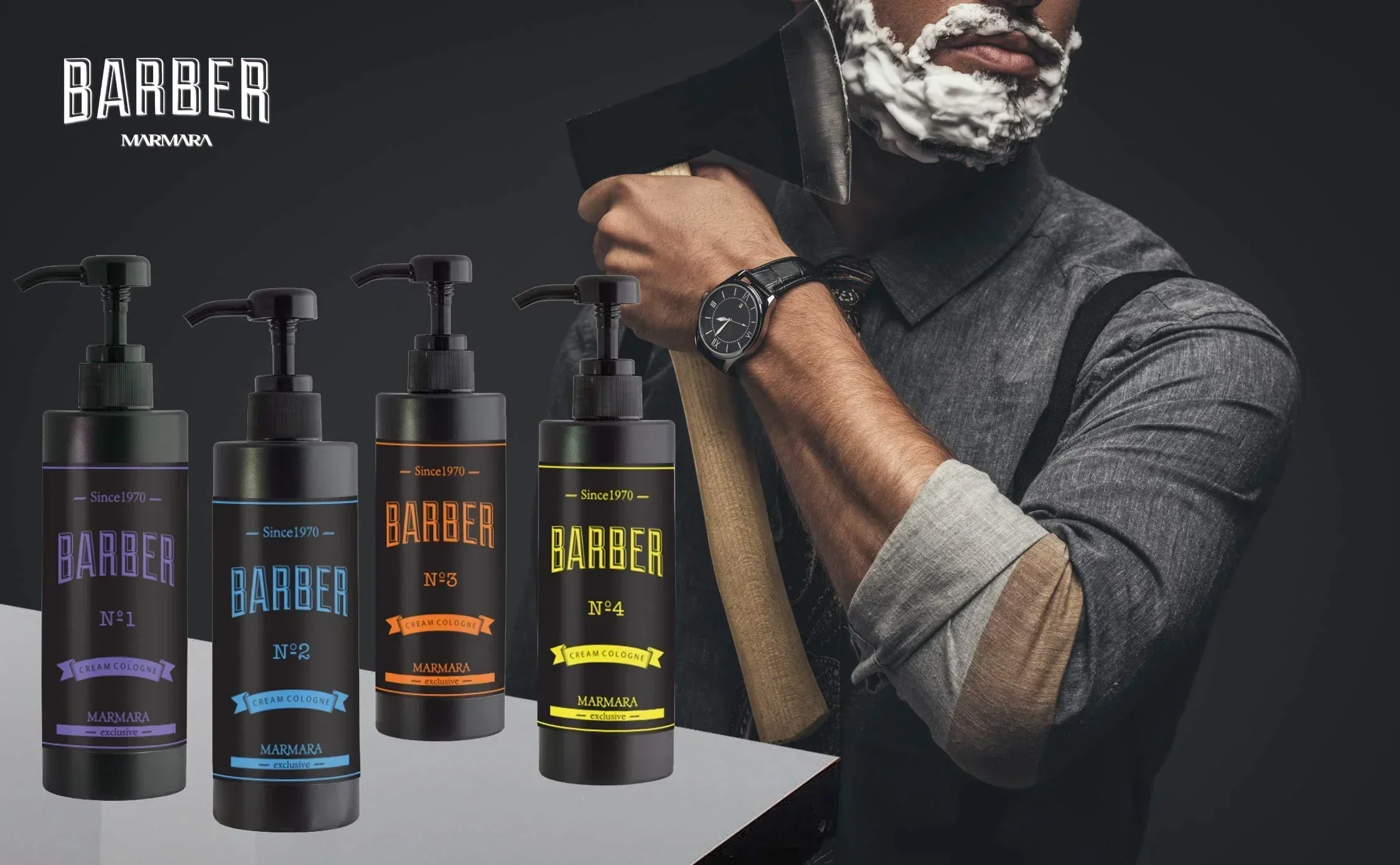 Marmara Cream Cologne No 1 400ml - Image 4