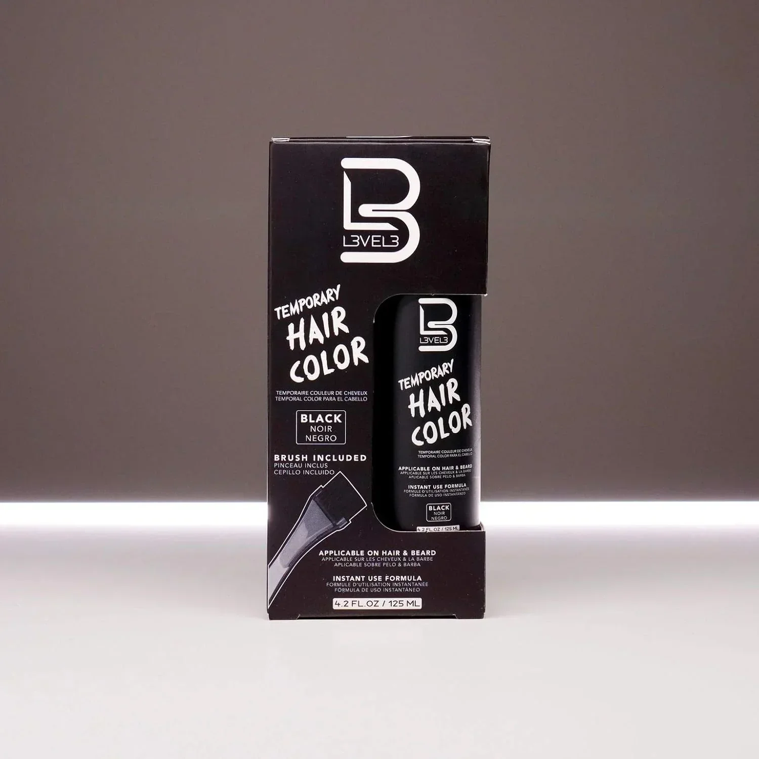 L3VEL3 Temporary Hair Color Black - Image 5