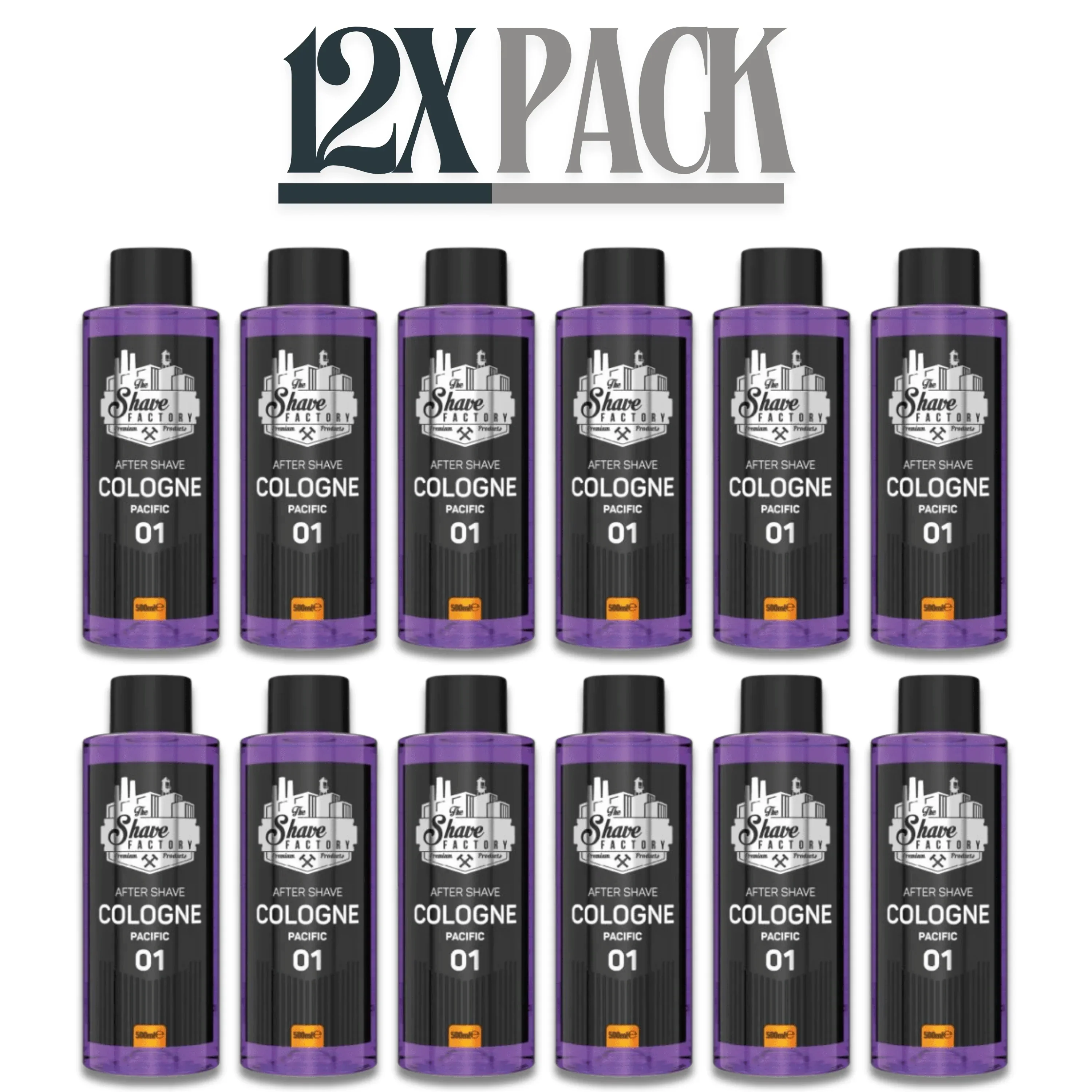 The Shave Factory After Shave Cologne 01 Pacific 16.9 oz Multipack - Image 4