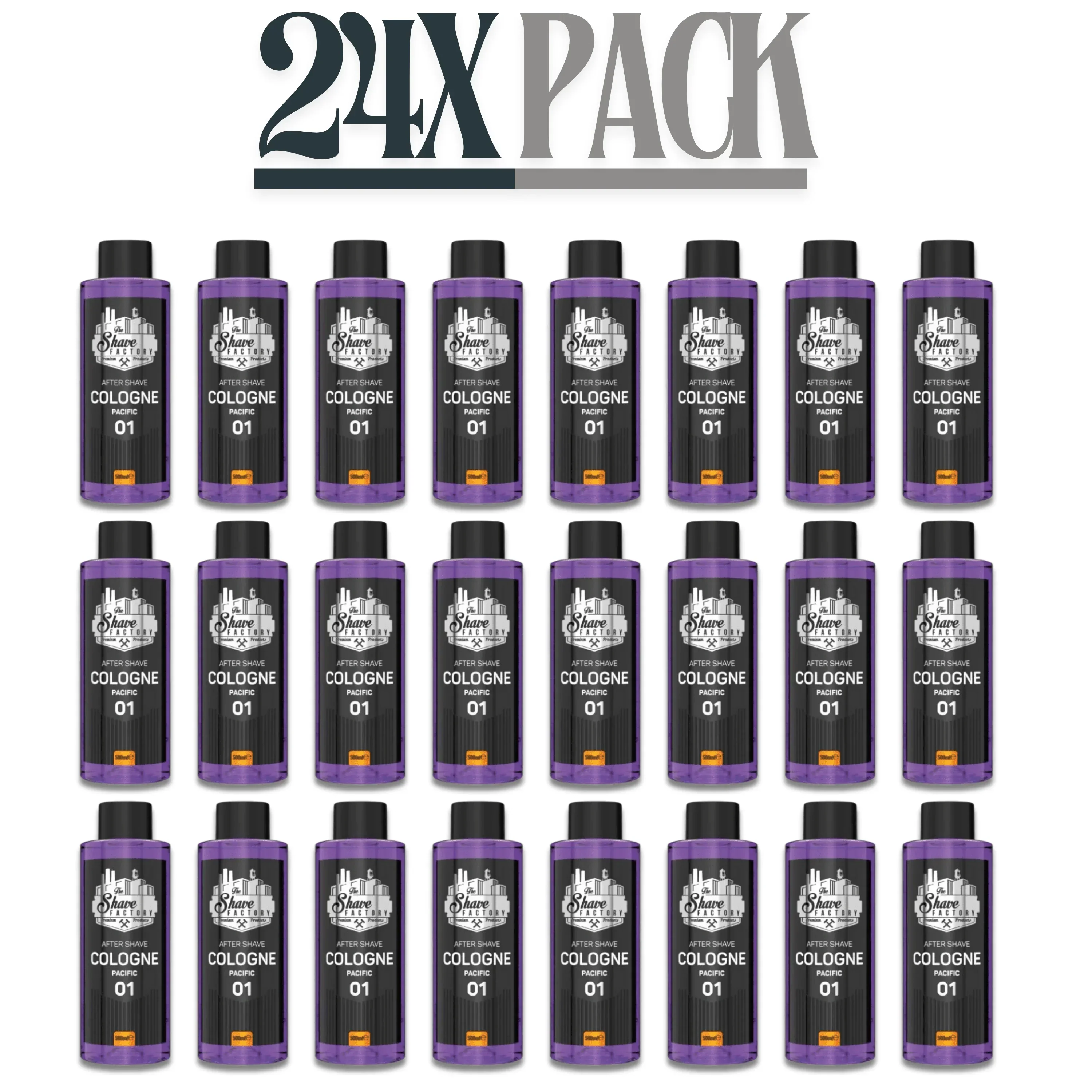 The Shave Factory After Shave Cologne 01 Pacific 16.9 oz Multipack - Image 5