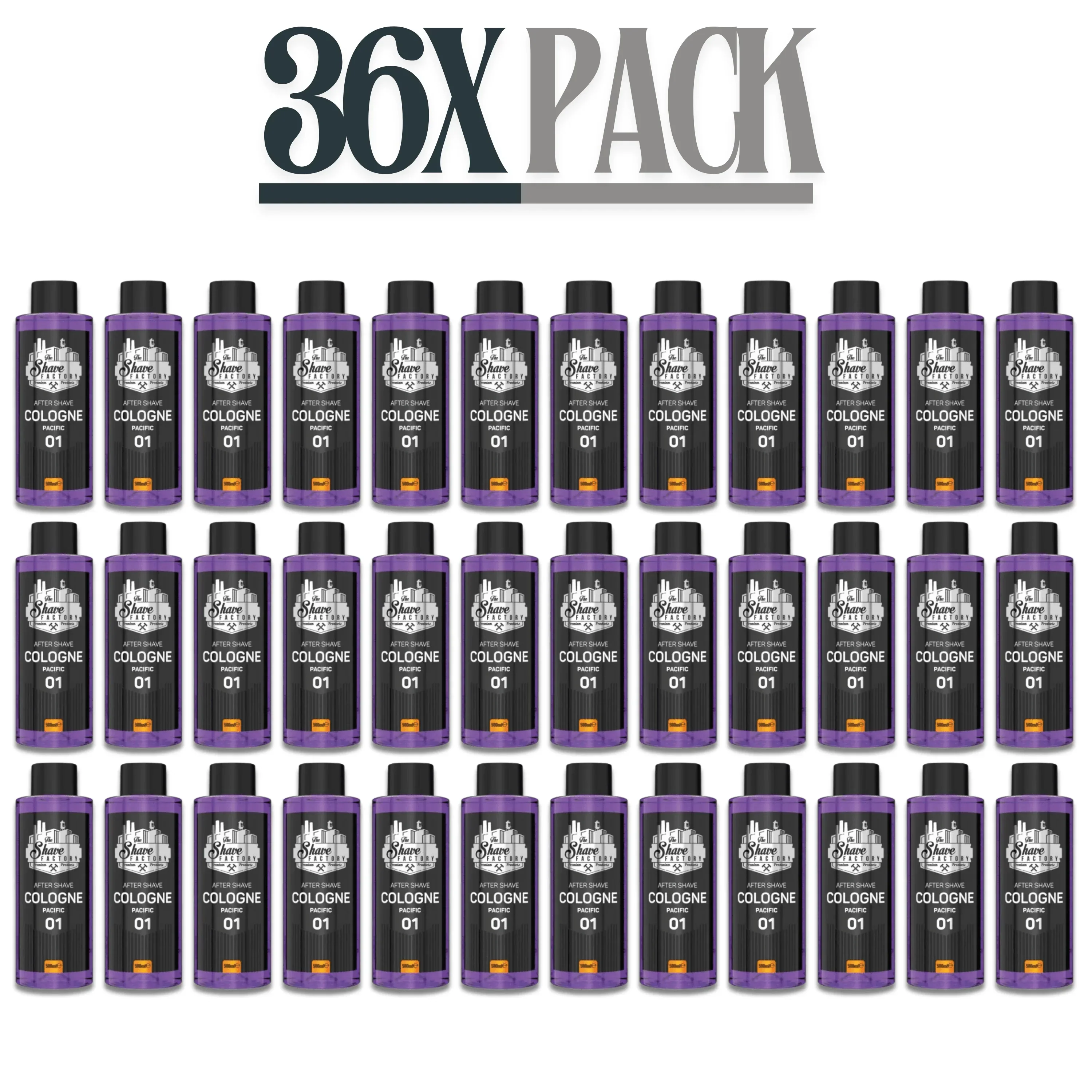 The Shave Factory After Shave Cologne 01 Pacific 16.9 oz Multipack - Image 6