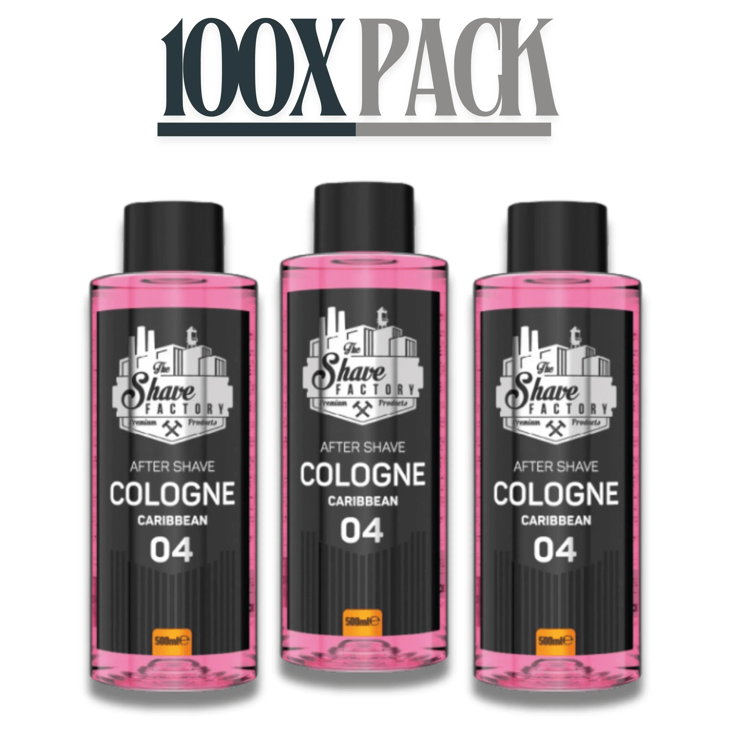 The Shave Factory After Shave Cologne 04 Caribbean 16.9 oz - 500 ml Multipack - Image 7