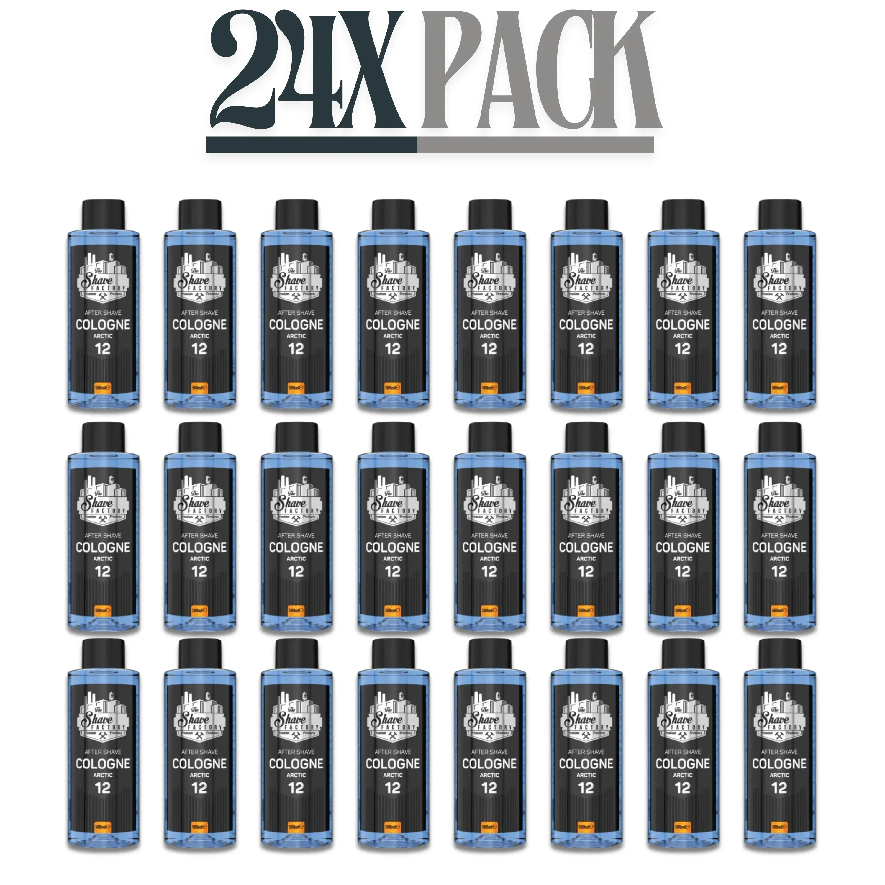 The Shave Factory After Shave Cologne 12 Arctic 16.9 oz Multipack - Image 5