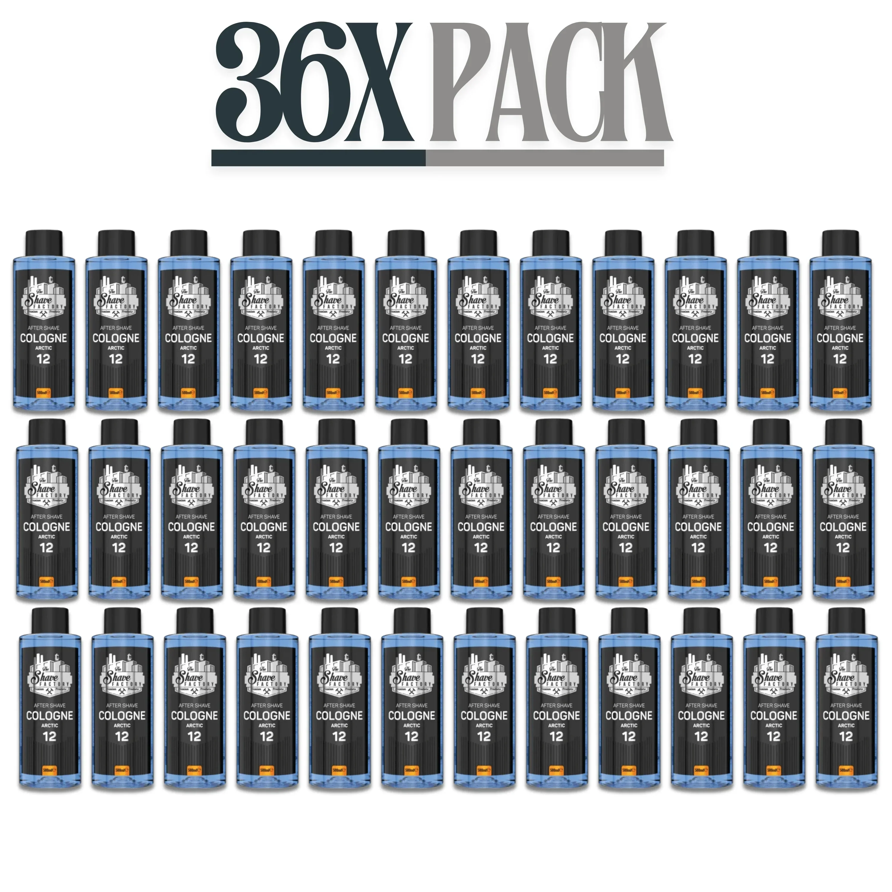 The Shave Factory After Shave Cologne 12 Arctic 16.9 oz Multipack - Image 6