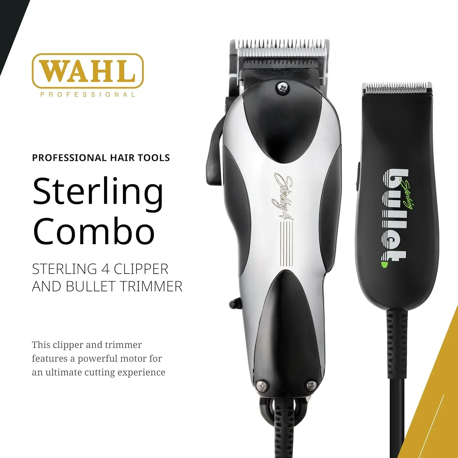 Wahl Sterling 4 Clipper with Sterling Bullet Trimmer Combo - Image 8